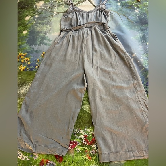 Maurice’s Chambray Jumpsuit, Blue, Size L, EUC - Picture 4 of 8